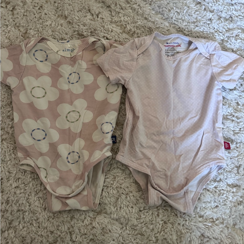 Magnetic Me Bodysuit - 3 pack - 3-6M